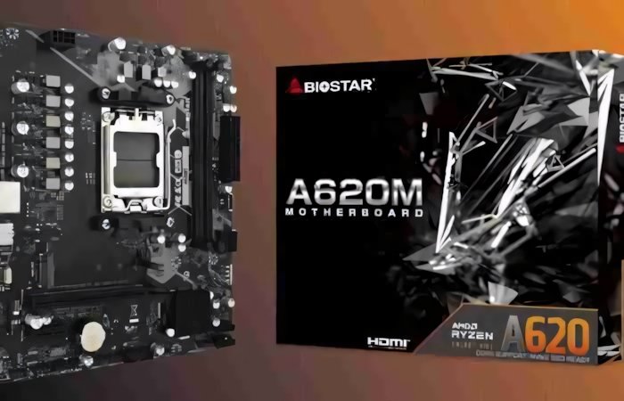 Biostar: presentata la nuova scheda madre A620MT