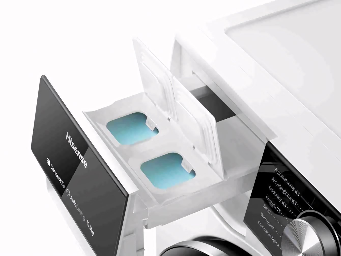 Hisense Serie 5s: la lavatrice diventa smart
