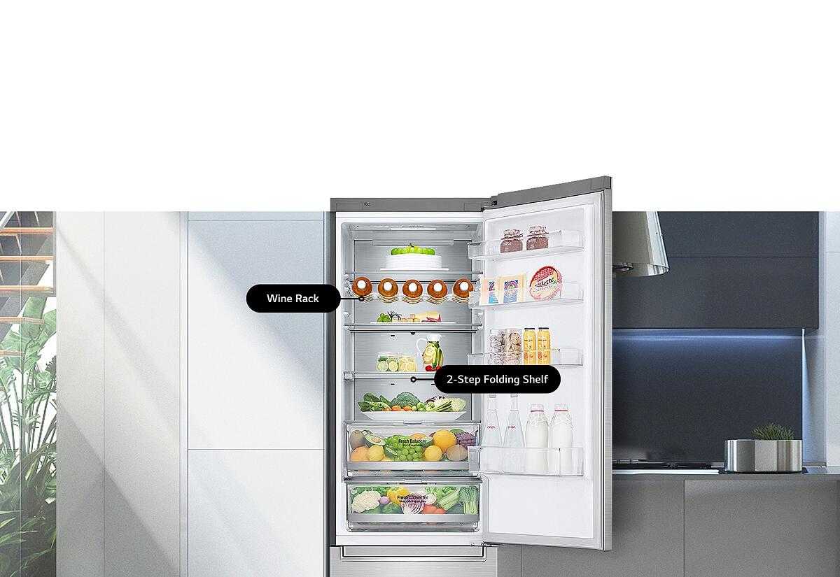 Offerta speciale Euronics: frigorifero combinato LG GBB72PZVGN Classe D