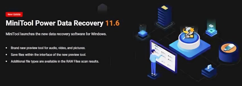 Recensione MiniTool Data Recovery 11.6: recupero dati persi