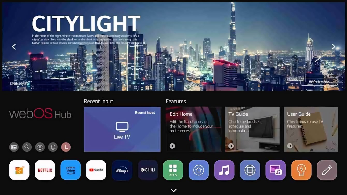 CHILI TV si espande su Smart TV grazie a WEE di LG