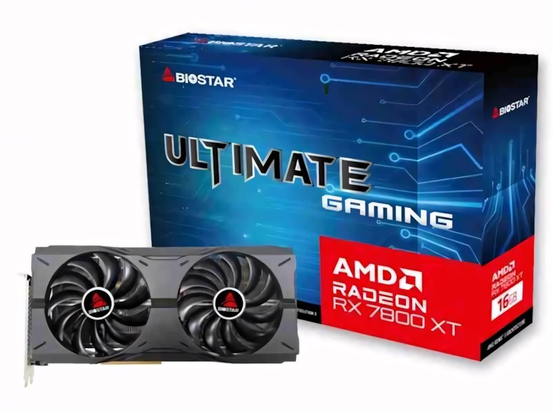 BIOSTAR presenta la scheda madre B650MS2 e la GPU BIOSTAR AMD Radeon RX7800XT