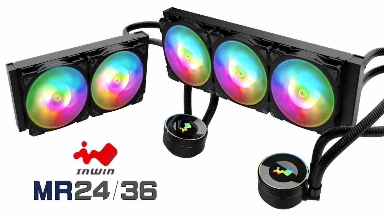 Nuovi Kit AIO di raffreddamento a liquido per CPU di InWin: presentati l'MR24 e MR36