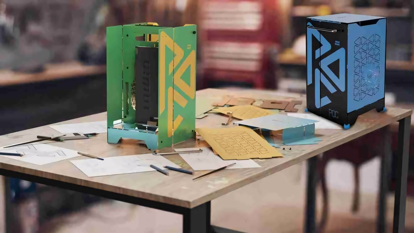 InWin: presentato il nuovo case pieghevole POC Mini-ITX Torre
