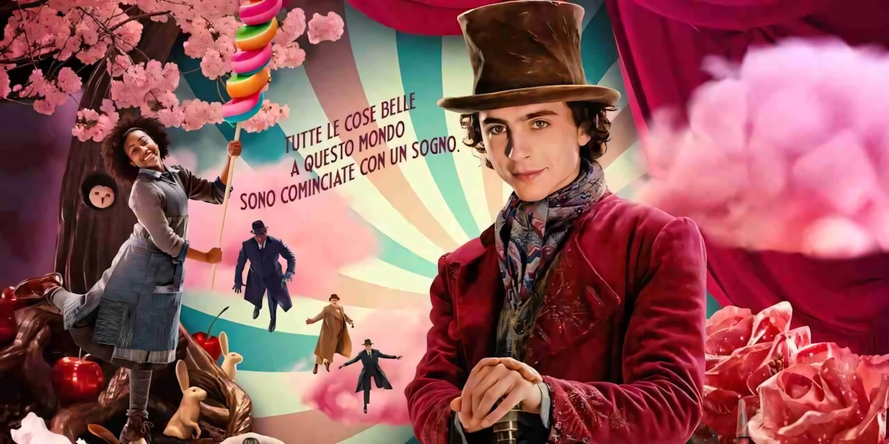 Wonka: un nuovo poster del film con Timothée Chalamet