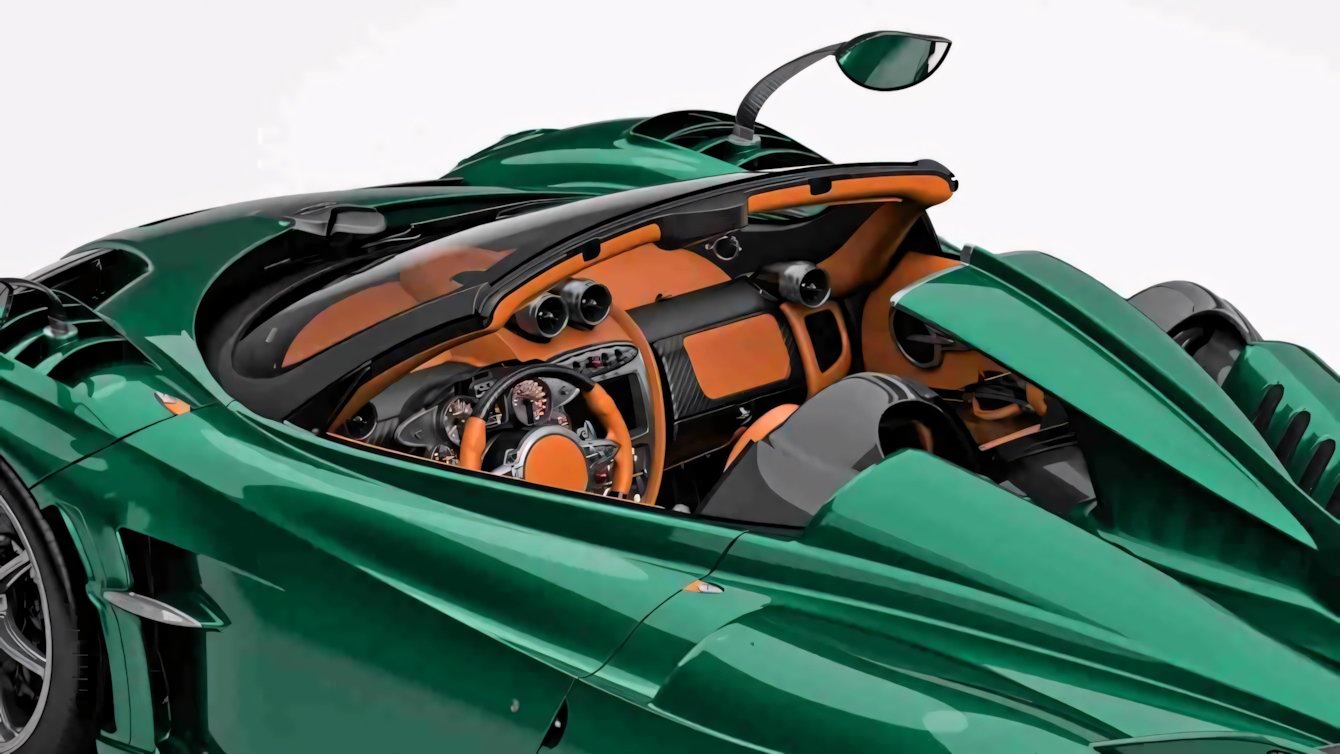 Pagani Imola Roadster: giù il tetto, su la potenza!