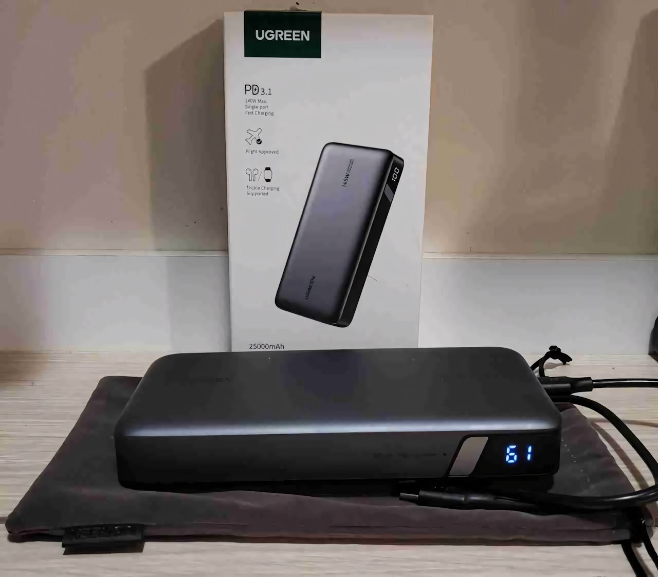 Recensione UGREEN Power Bank 140 W 25000 mAh: il nome non è allettante, ma vale!