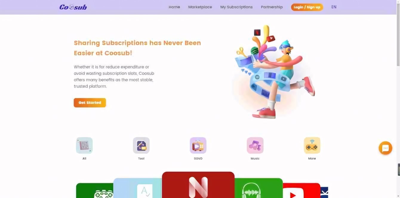 Coosub: come risparmiare sugli abbonamenti per lo streaming come Netflix?