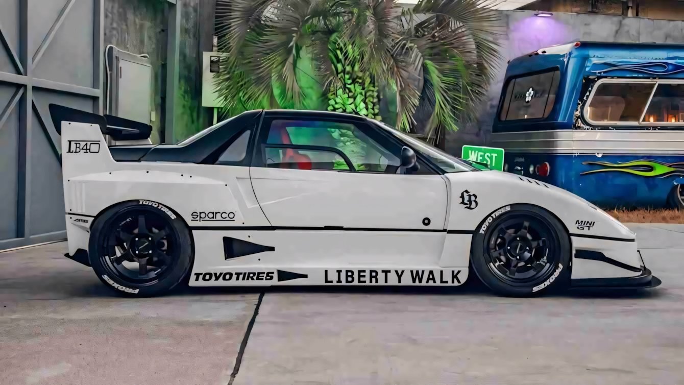 Liberty Walk F40: la mini-Ferrari che parla giapponese