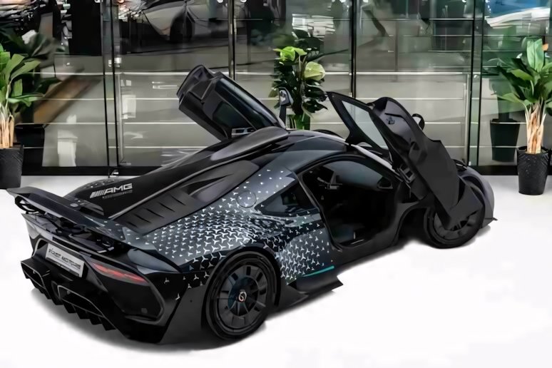 Ecco la Mercedes-AMG One: L'Hypercar da Record