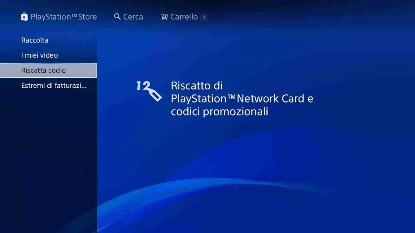 Come riscattare codici su PS5