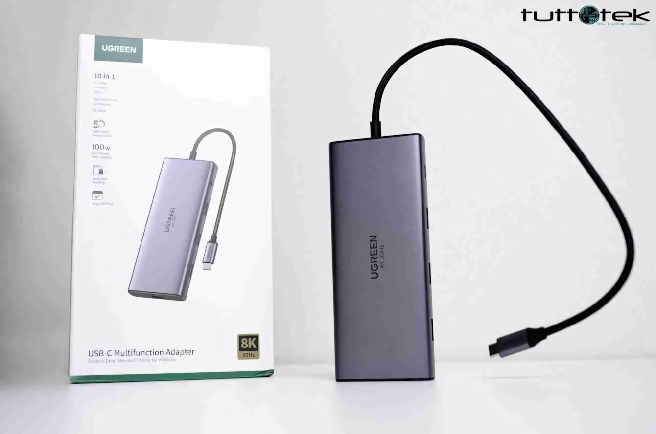 Recensione UGREEN Revodok Pro: docking Station USB C 10 in 1