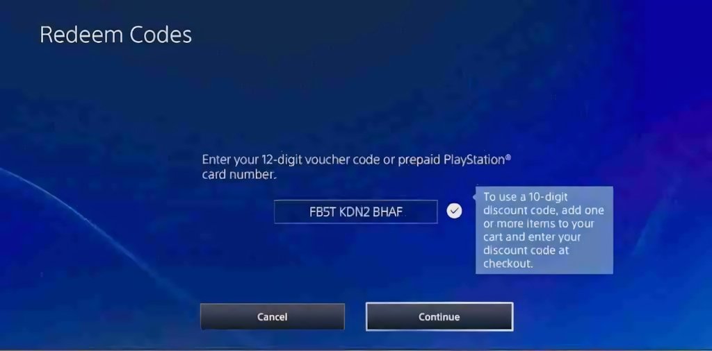 Come riscattare codici su PS5