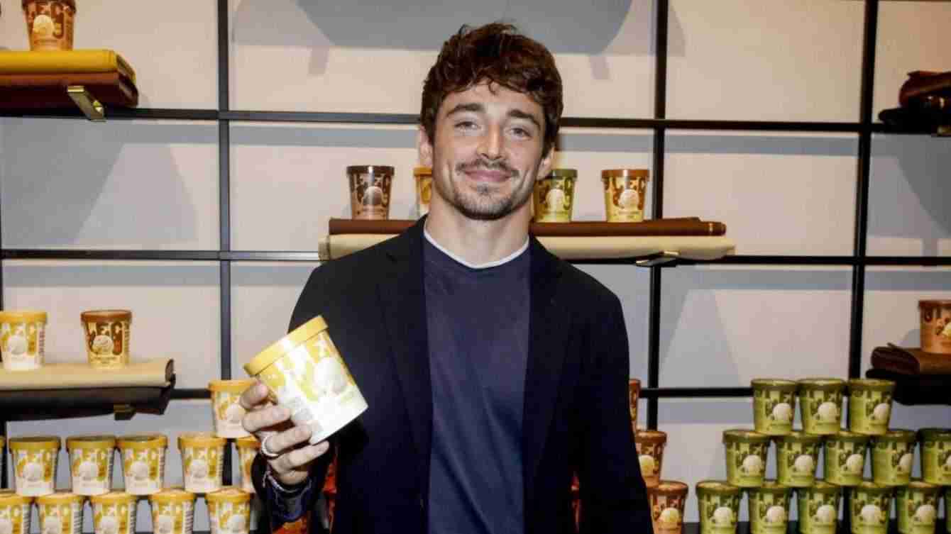 Charles Leclerc si lancia nel mondo del gelato: nuova avventura per il pilota della Ferrari