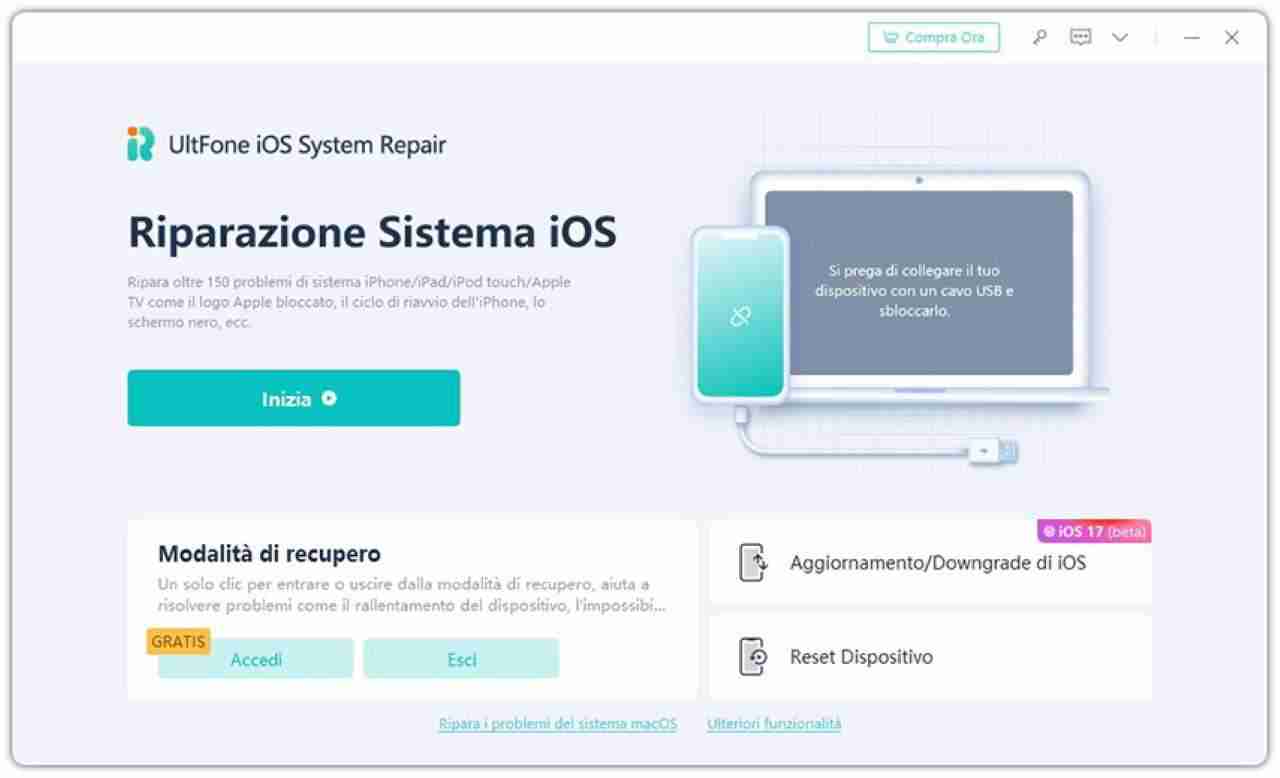 Recensione di UltFone iOS System Repair: risolvere iPad schermo nero in pochi minuti