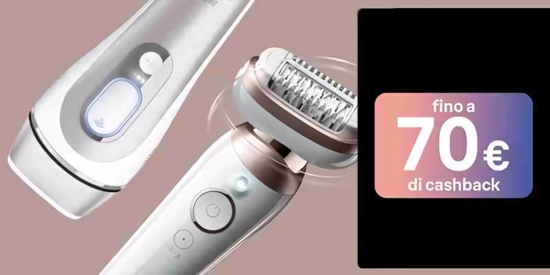Braun annuncia "Cashback Braun Estate" per Skin i-expert e Silk-épil 9 Flex