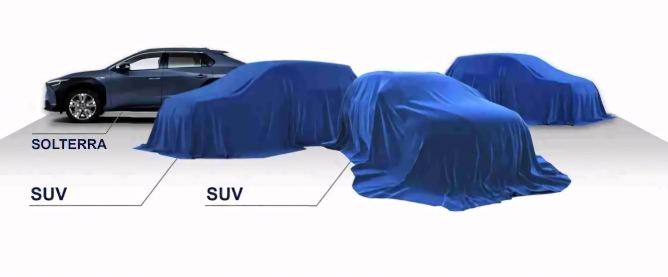 Subaru: in arrivo tre nuovi SUV elettrici in collaborazione con Toyota
