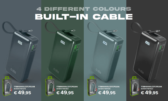 Accessori tech SBS: innovazione e stile per la tua estate!