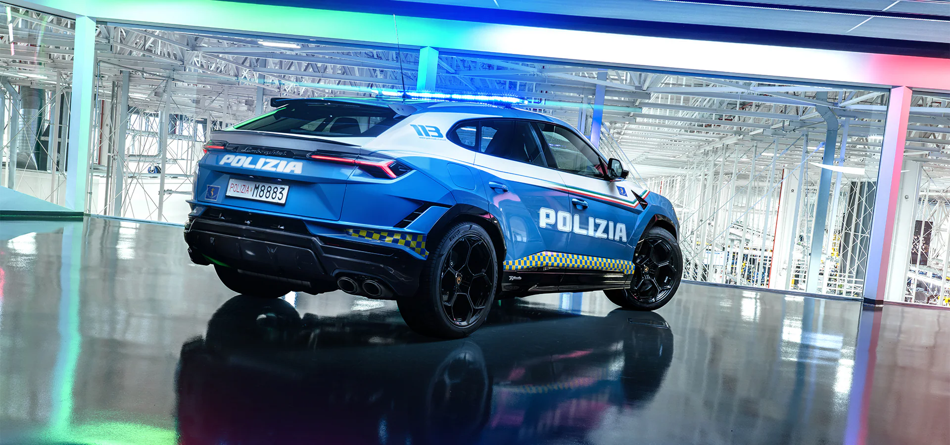 Lamborghini Urus Performante: la Polizia di Stato è con Juppiter