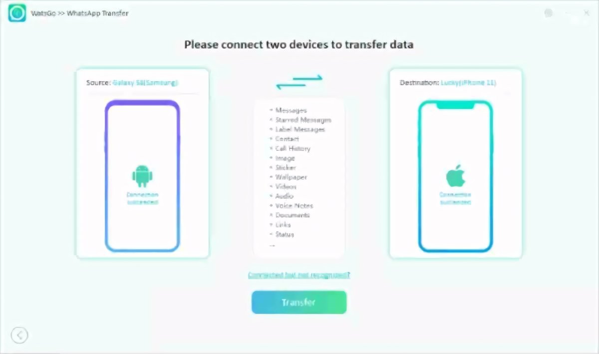 Come trasferire WhatsApp da Android a iPhone senza ripristinare le impostazioni