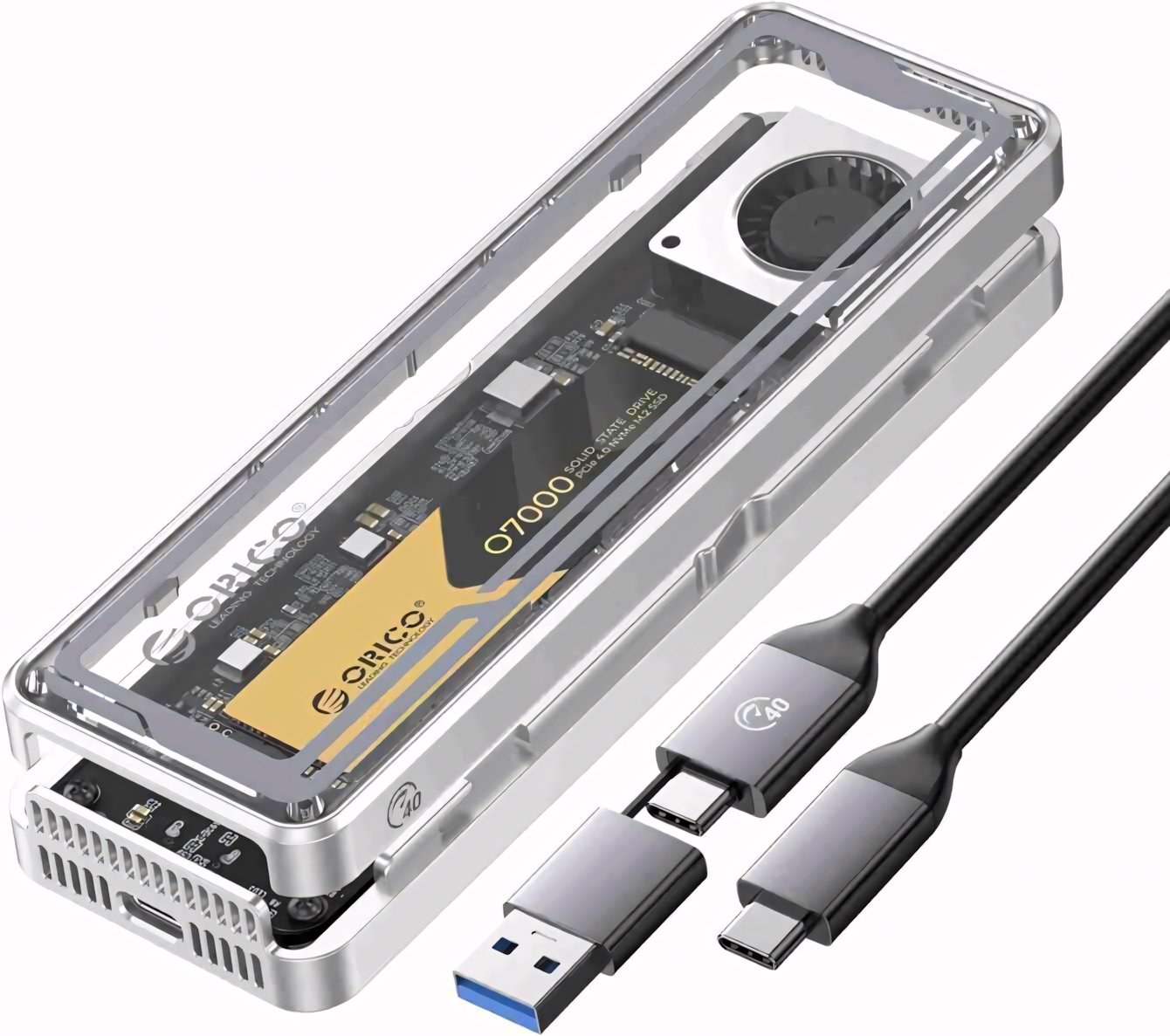 Recensione ORICO 40Gbps Case SSD M2 NVMe: un case per NVMe sorprendente