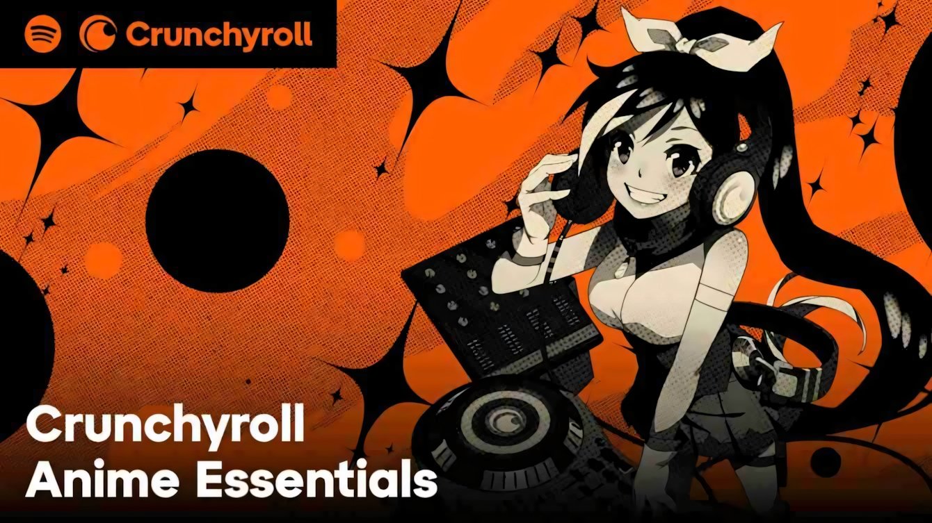 Crunchyroll: disponibili le playlist degli anime su Spotify!
