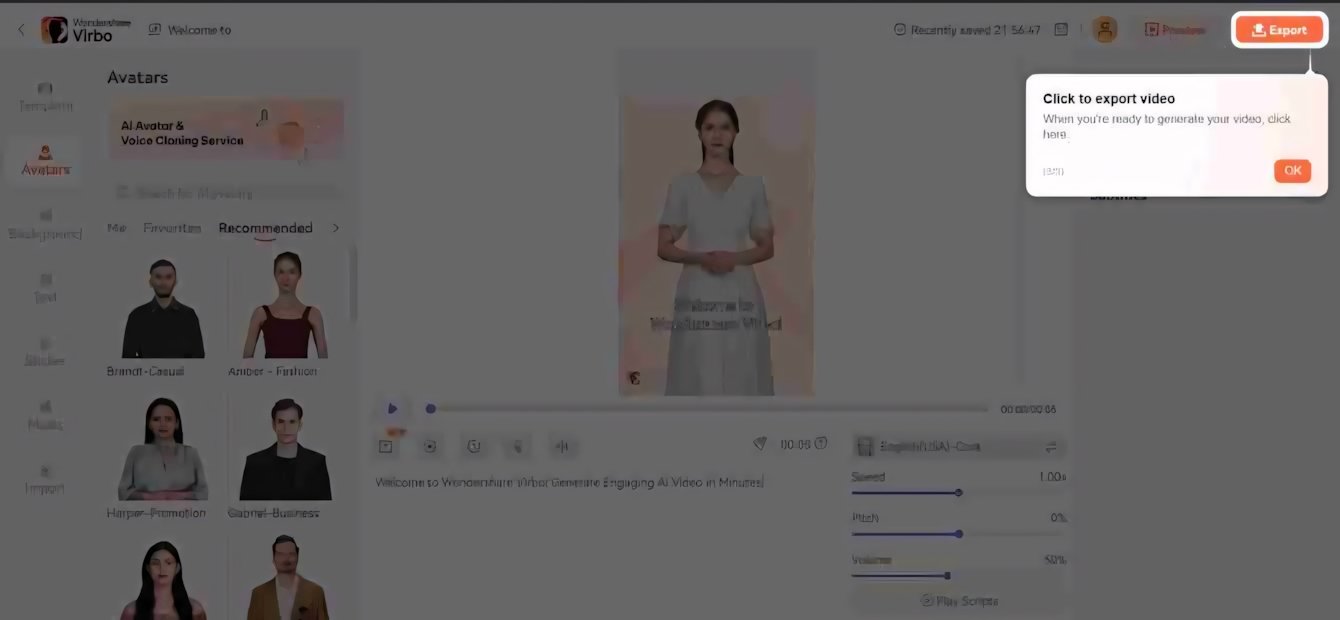 Wondershare Virbo: la rivoluzione dell'AI nella creazione video