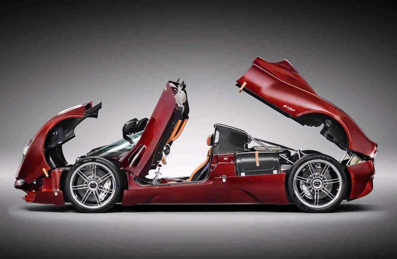 Pagani Utopia Roadster: Il V12 si mette a nudo