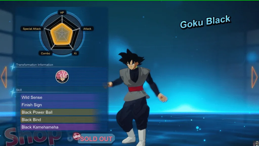 Dragon Ball Sparking Zero: come sbloccare Black Goku