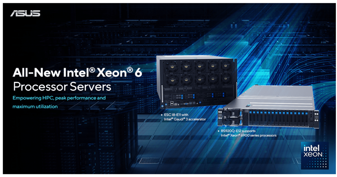 ASUS: presentati i nuovi server con processore Intel Xeon