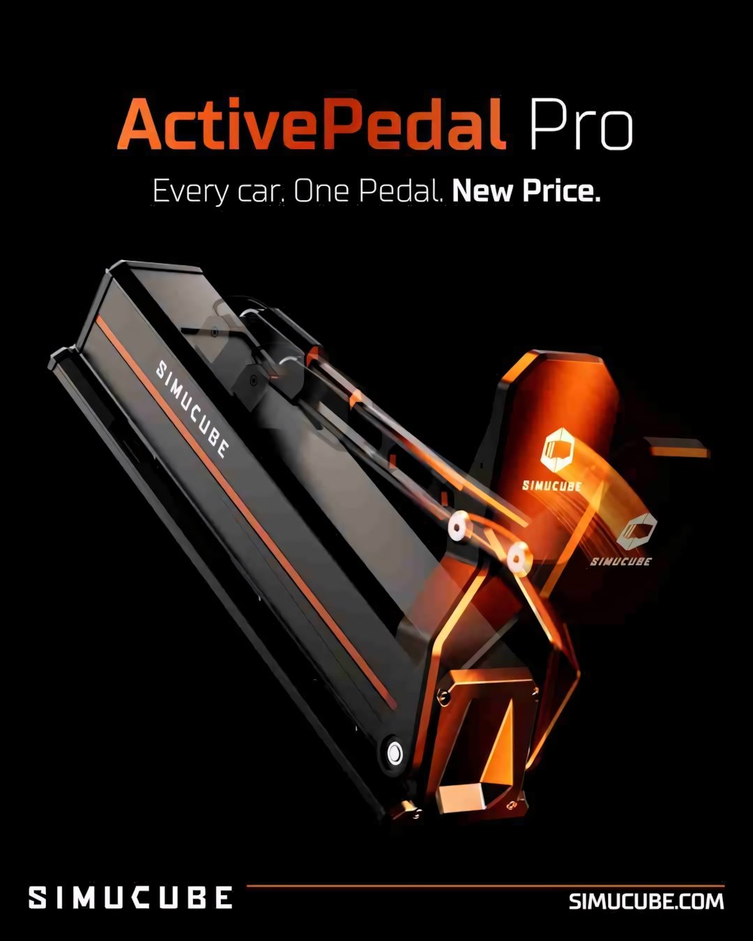 Simucube annuncia il nuovo ActivePedal Pro