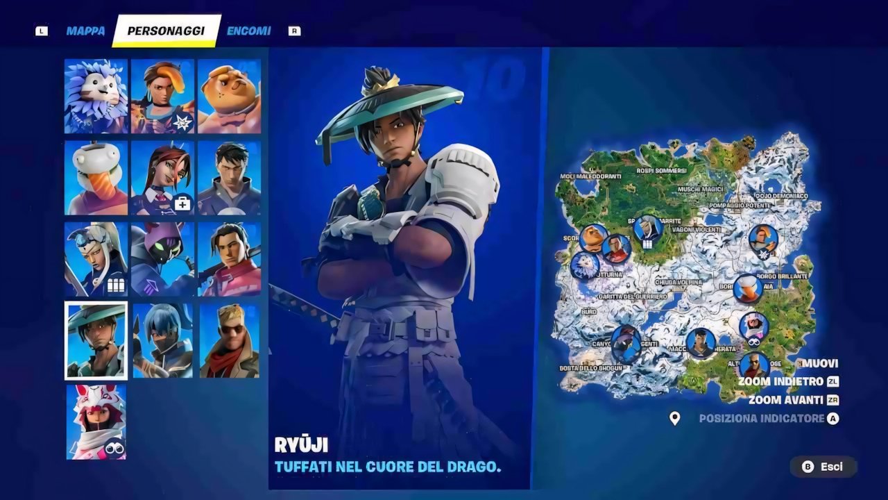 Fortnite: Capitolo 6, tutti gli NPC della Stagione 1
