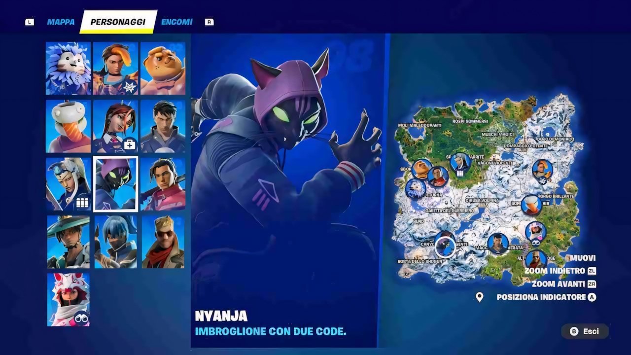 Fortnite: Capitolo 6, tutti gli NPC della Stagione 1