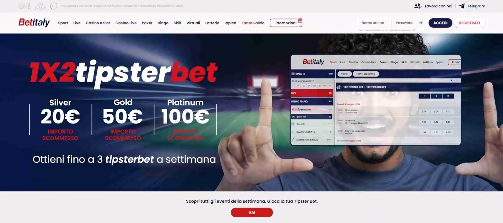 Betitaly: recensione di un sito collaudato negli anni