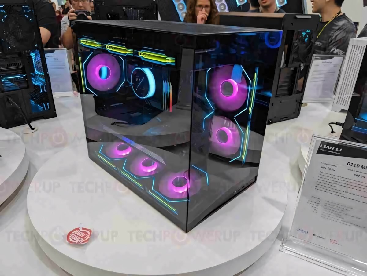 LIAN LI presenta i prototipi di case, AIO e PSU al Computex 2025