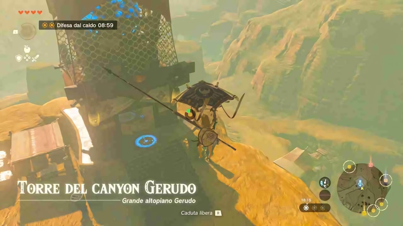 The Legend of Zelda: Tears of the Kingdom, come attivare le Torri Topografiche