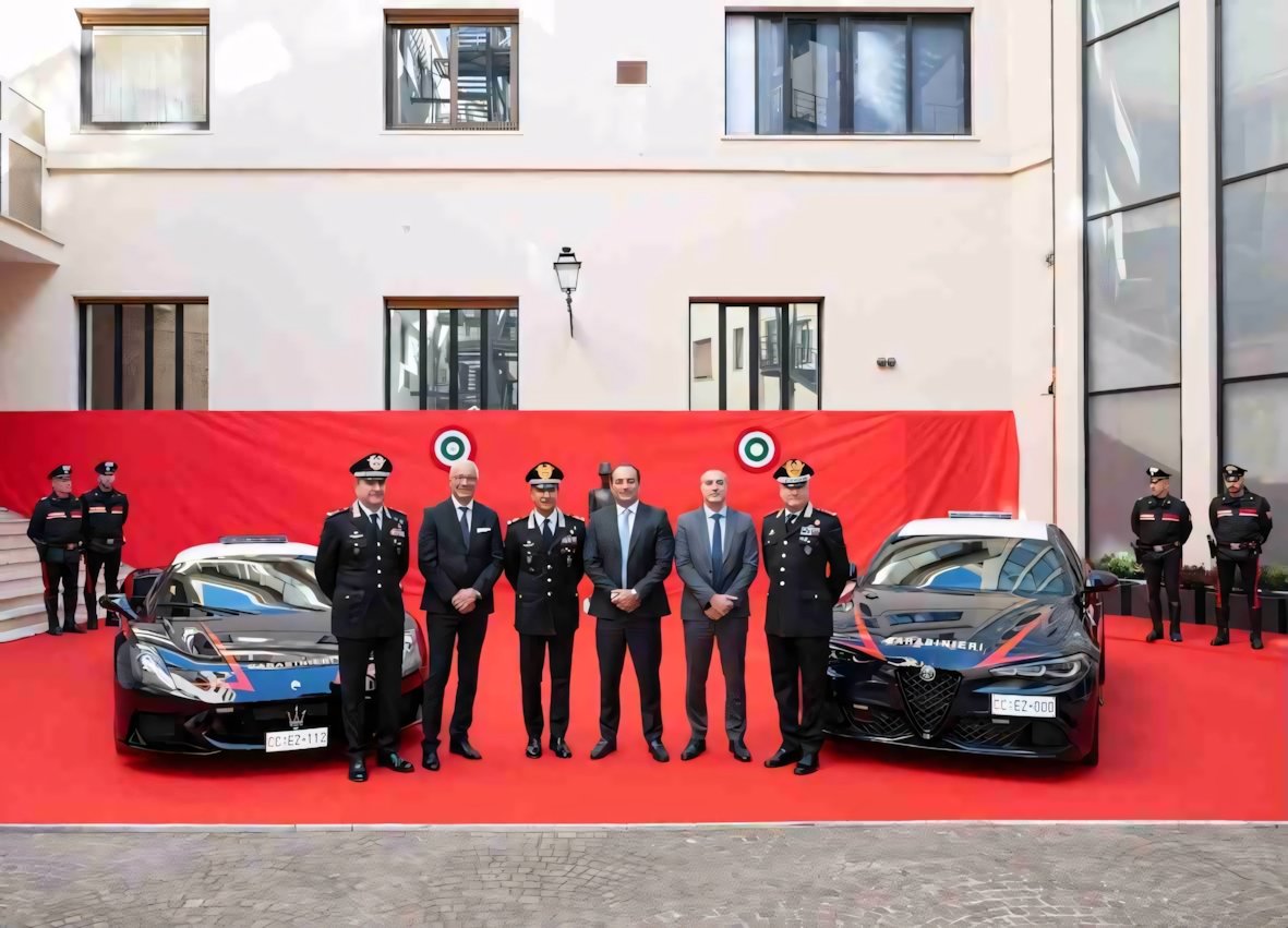 Maserati McPura e Giulia Quadrifoglio: nuove supercar per i Carabinieri