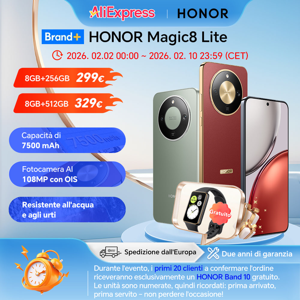Recensione HONOR Magic8 Lite: test reale dello smartphone mid-range con autonomia da record