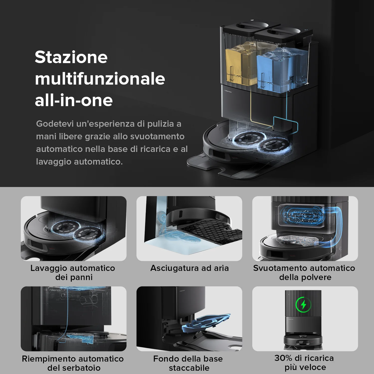Roborock QV 35A Set in offerta: robot completo a prezzo ribassato