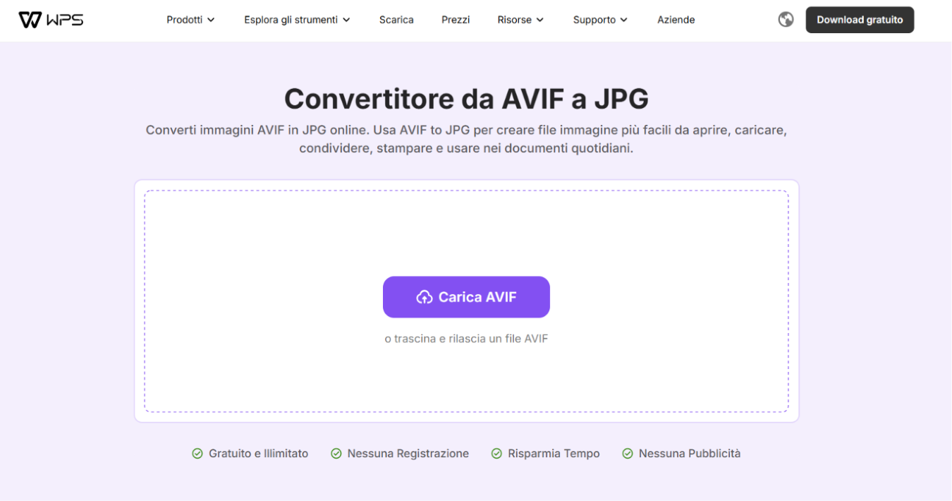 AVIF to JPG: la soluzione se il file AVIF non si apre