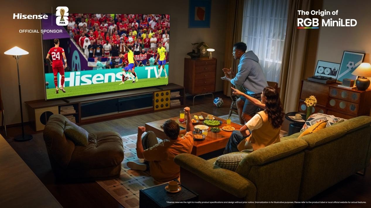 FIFA World Cup 2026 con Hisense: un'esperienza di visione ancora più realistica