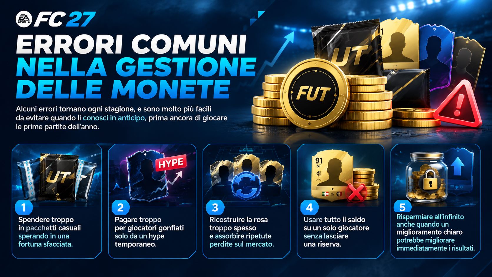 FC 27 Ultimate Team: come gestire le monete nei primi 30 giorni