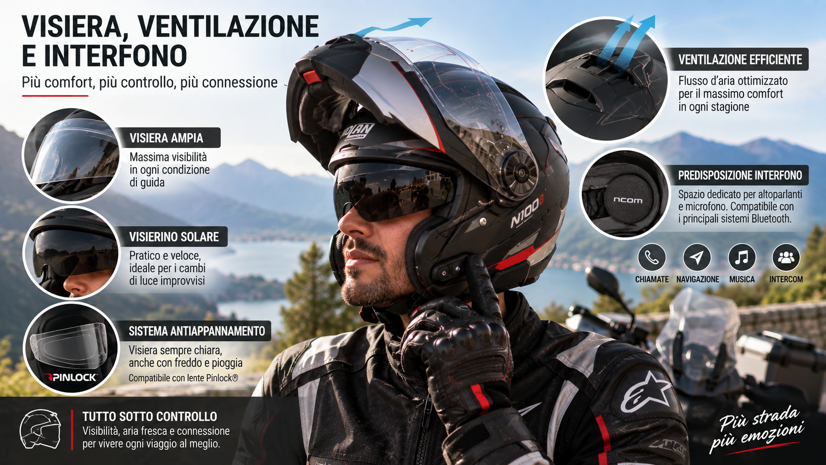 Migliori caschi moto modulari | Settembre 2026