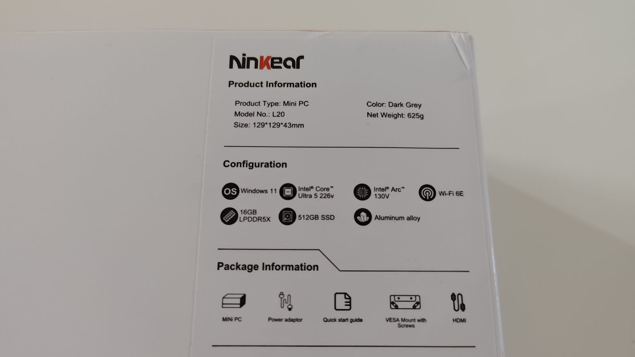 Recensione Ninkear L20: un Mini PC compatto che punta su efficienza e produttività