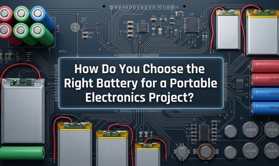Quale è la miglior batteria per un progetto di elettronica portatile?