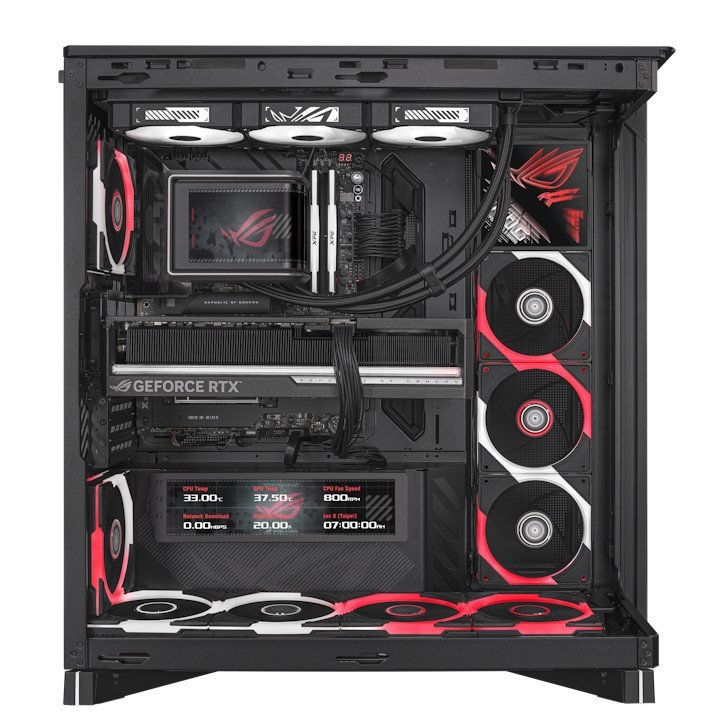 ASUS ROG presenta il nuovo case ROG Cronox ARGB e le ventole ROG Eurux GR120 ARGB