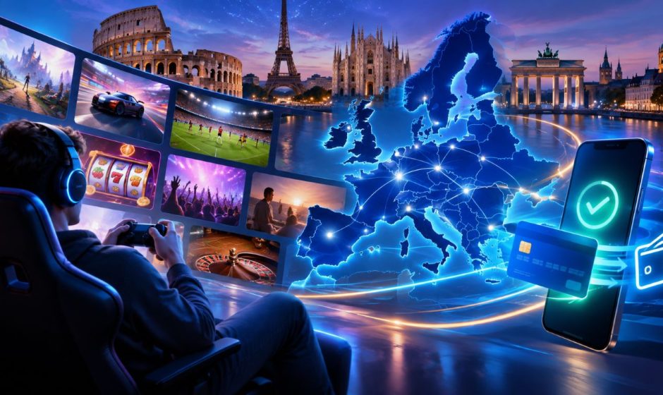L’evoluzione dell’intrattenimento digitale in Europa: innovazione e pagamenti rapidi