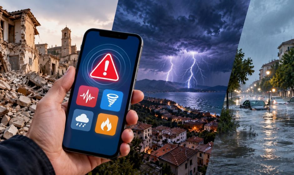 Proteggersi dai rischi naturali con le app di allerta