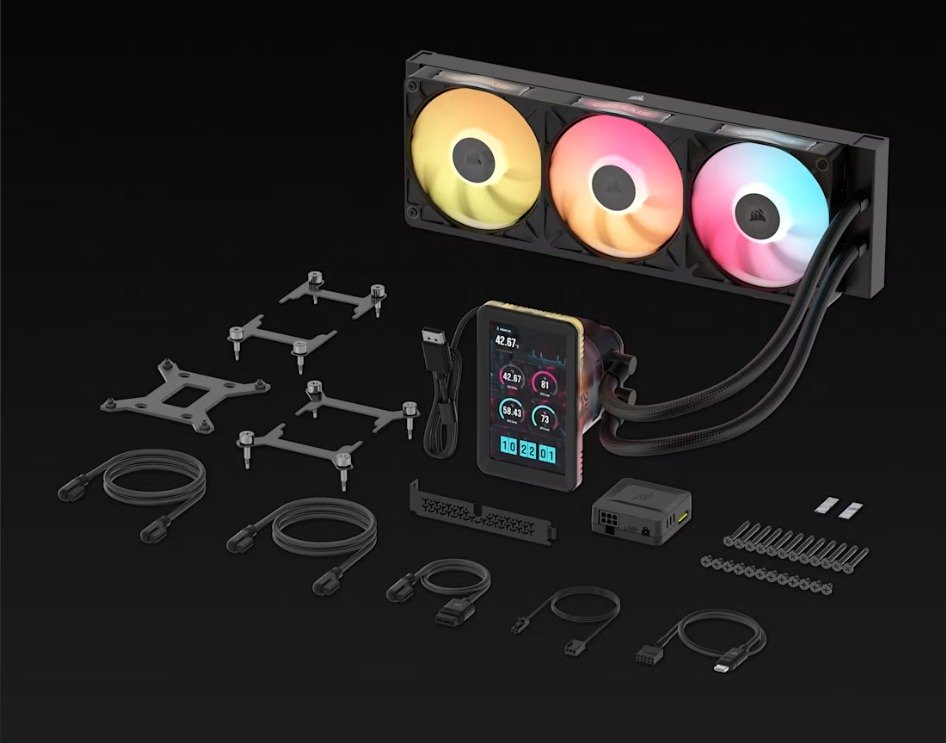 Recensione Corsair TITAN II 360 RX RGB: più silenzioso, più ordinato e più maturo