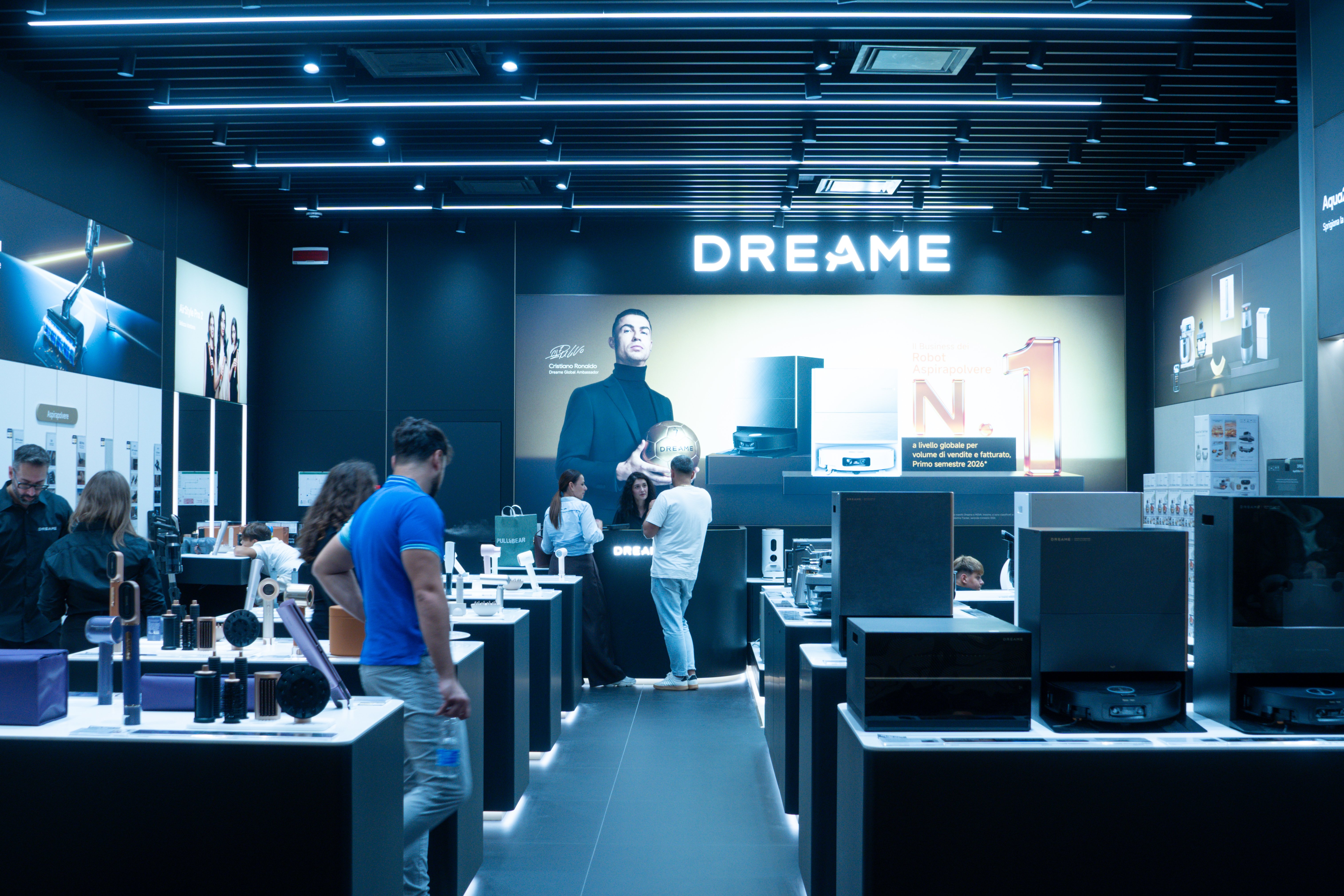 Dreame inaugura a Roma il terzo flagship store italiano